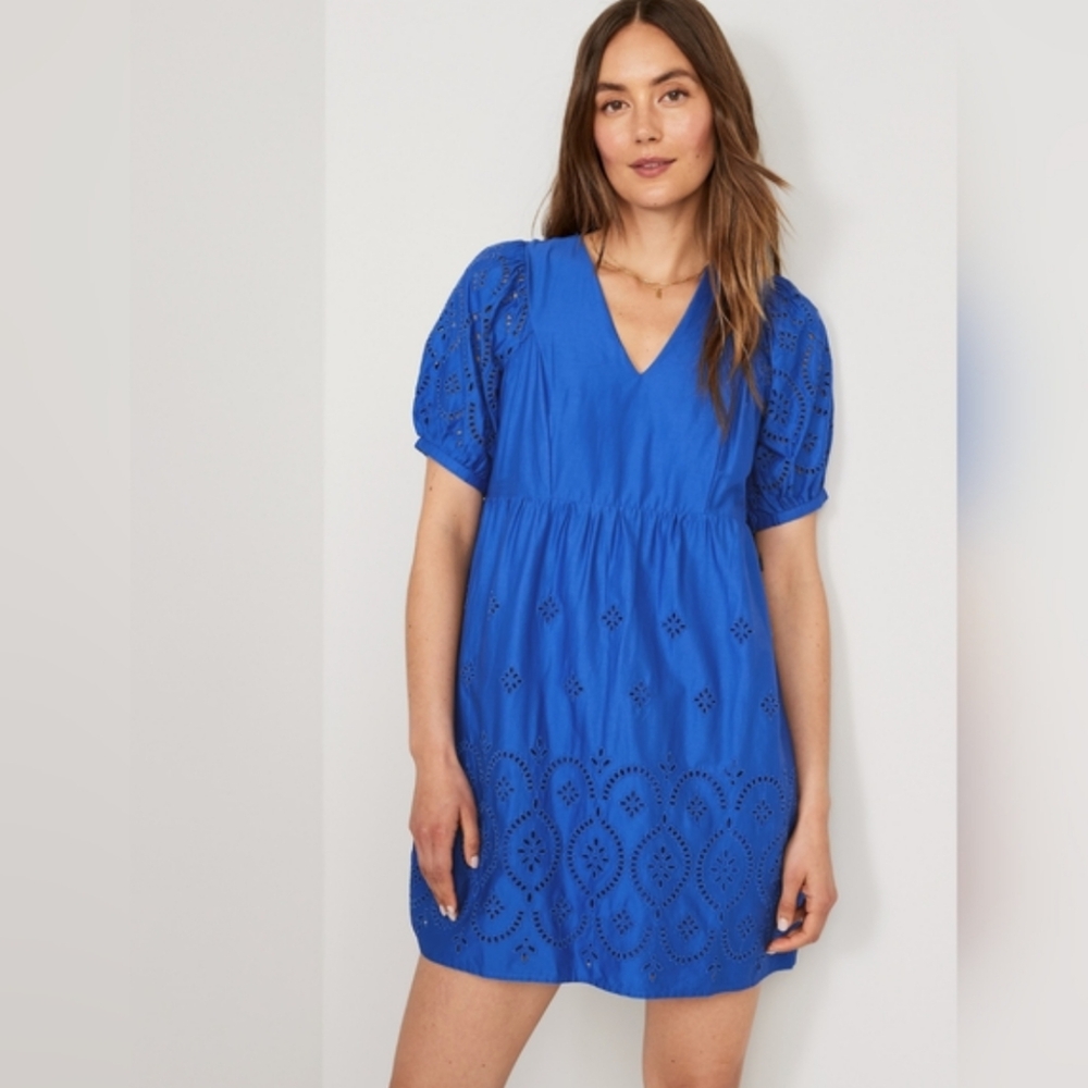 NWOT Old Navy Blue Dress Size S